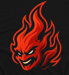 Crimson Blaze Acadamy logo