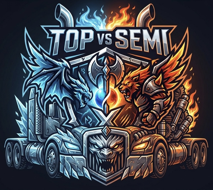 Top vs Semi logo